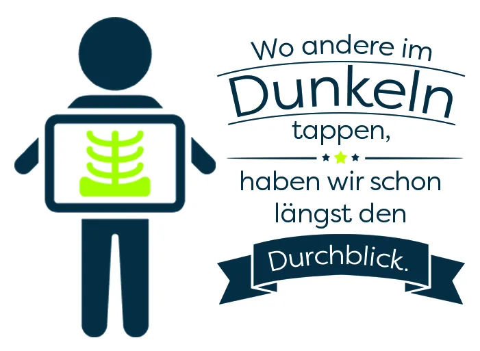 Wo andere im Dunkeln tappen