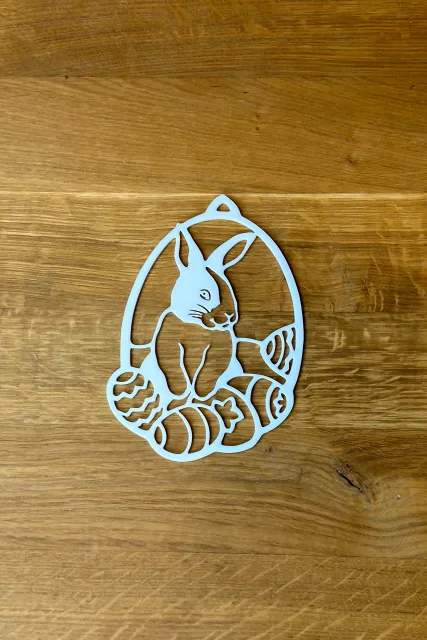 Osterhasen-Ornament als Dekoration