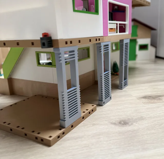 Stützpfosten mit Balken für Playmobil
