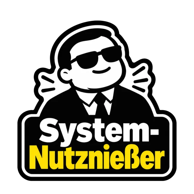 “System-Nutznießer – Business” Sticker