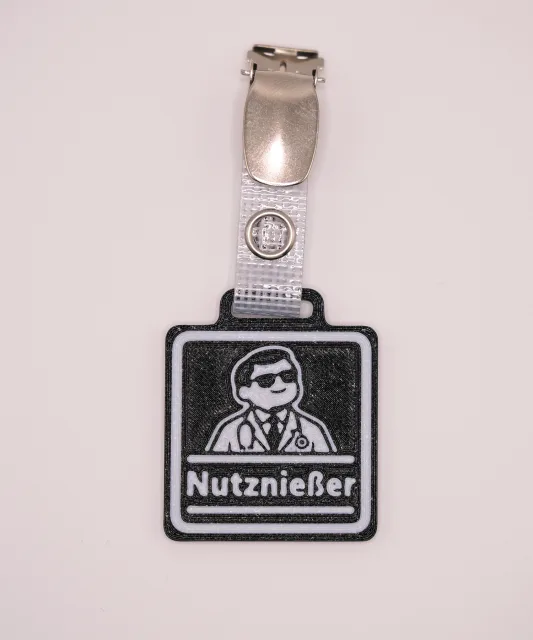 Nutznießer Ausweis-Clip – Arzt