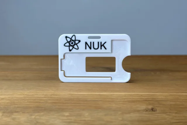 Nuclear medicine carrier frame