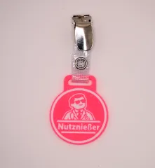 Nutznießer Ausweis-Clip rund – Arzt