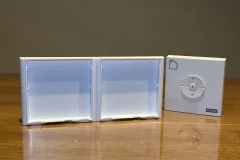Doppel-Wandhalterung für den Velux Integra Funk-Wandschalter KLI 310, 311, 312, 313 - ab Jahr 2021
