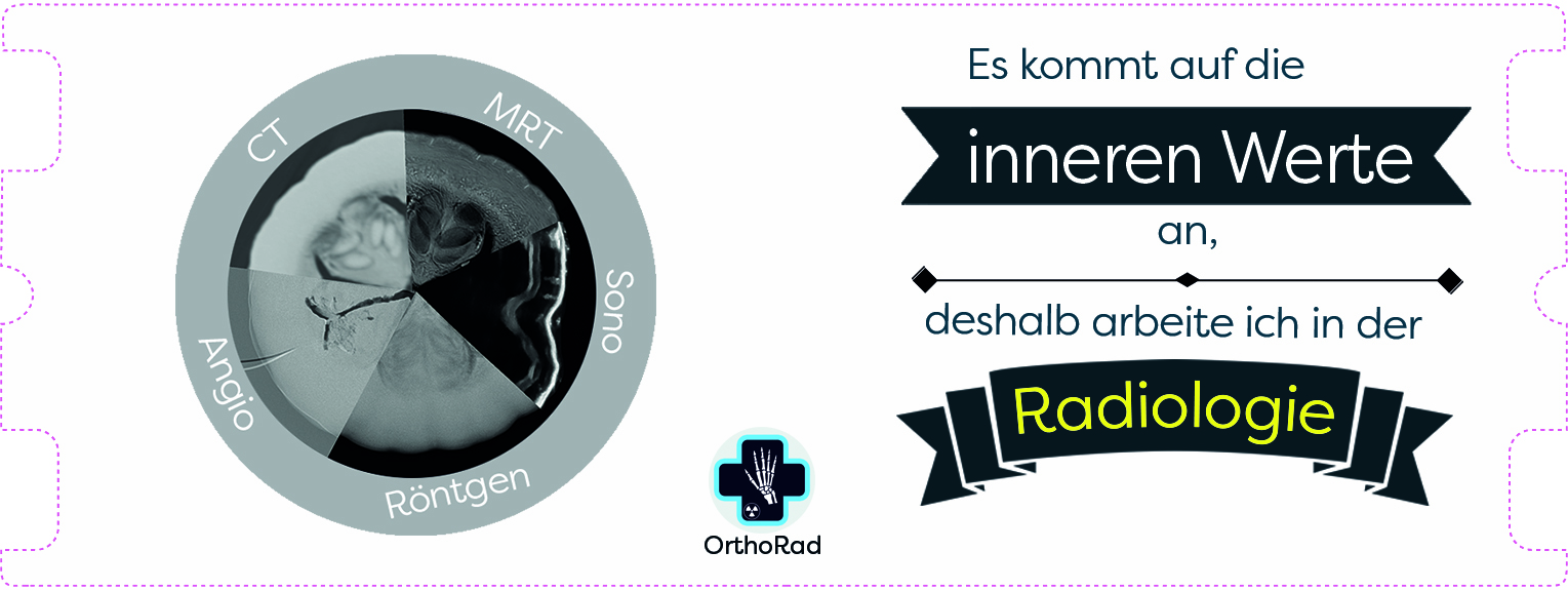 It's the inner values that count, that's why I work in radiology