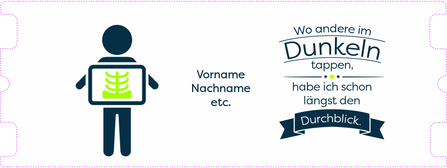 Wo andere im Dunklen tappen, haben....