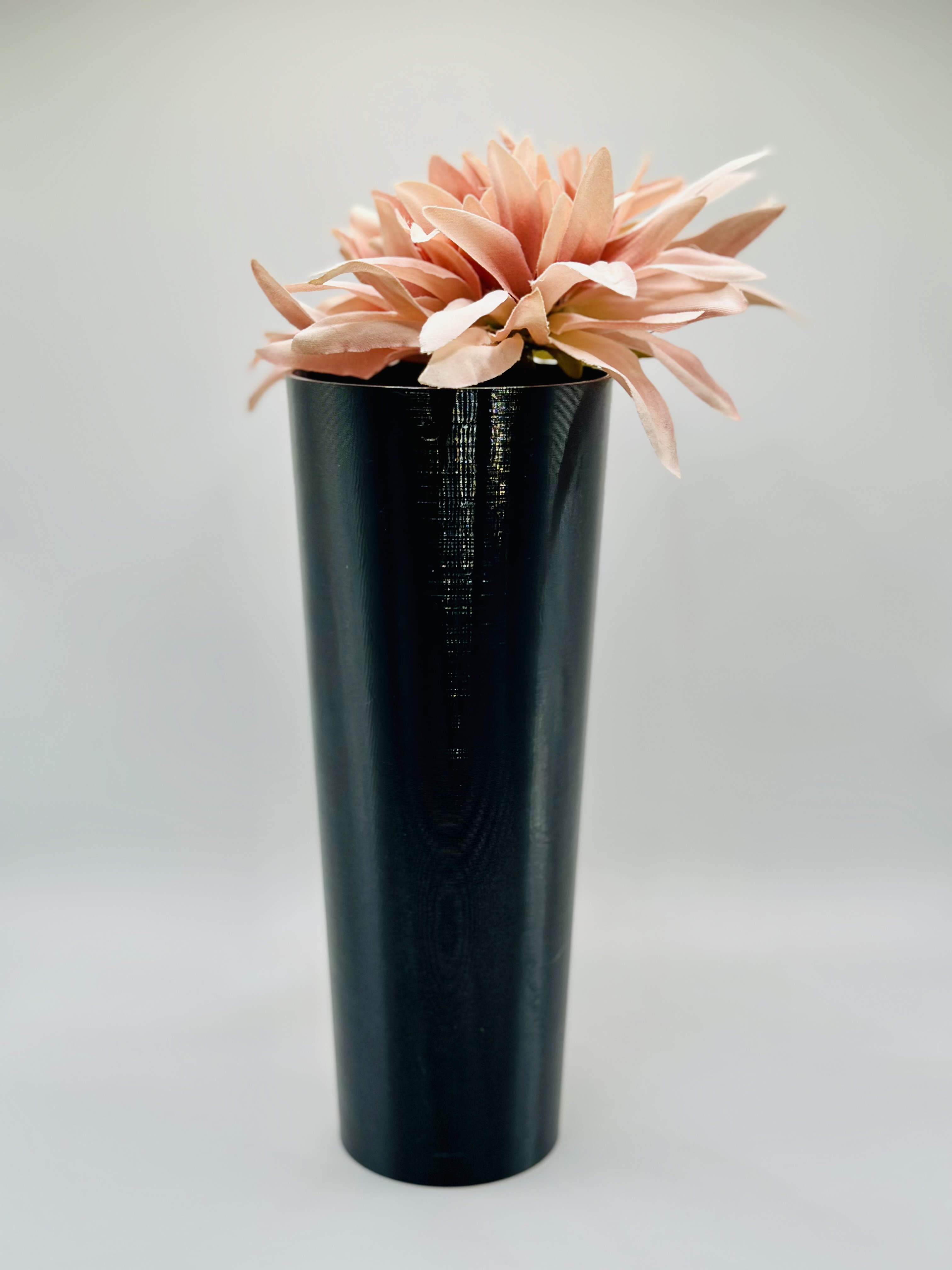 Insert for grave vase 22.7 cm h, Ø 9 cm top, 6.7 cm bottom, vase for grave, vase to put down, decorative vase